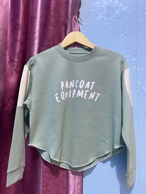 Reworked Crop top Wanita multicolor