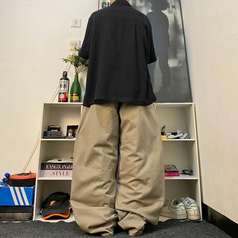 BALLON JEANS GREEN OLIVE, foto 3