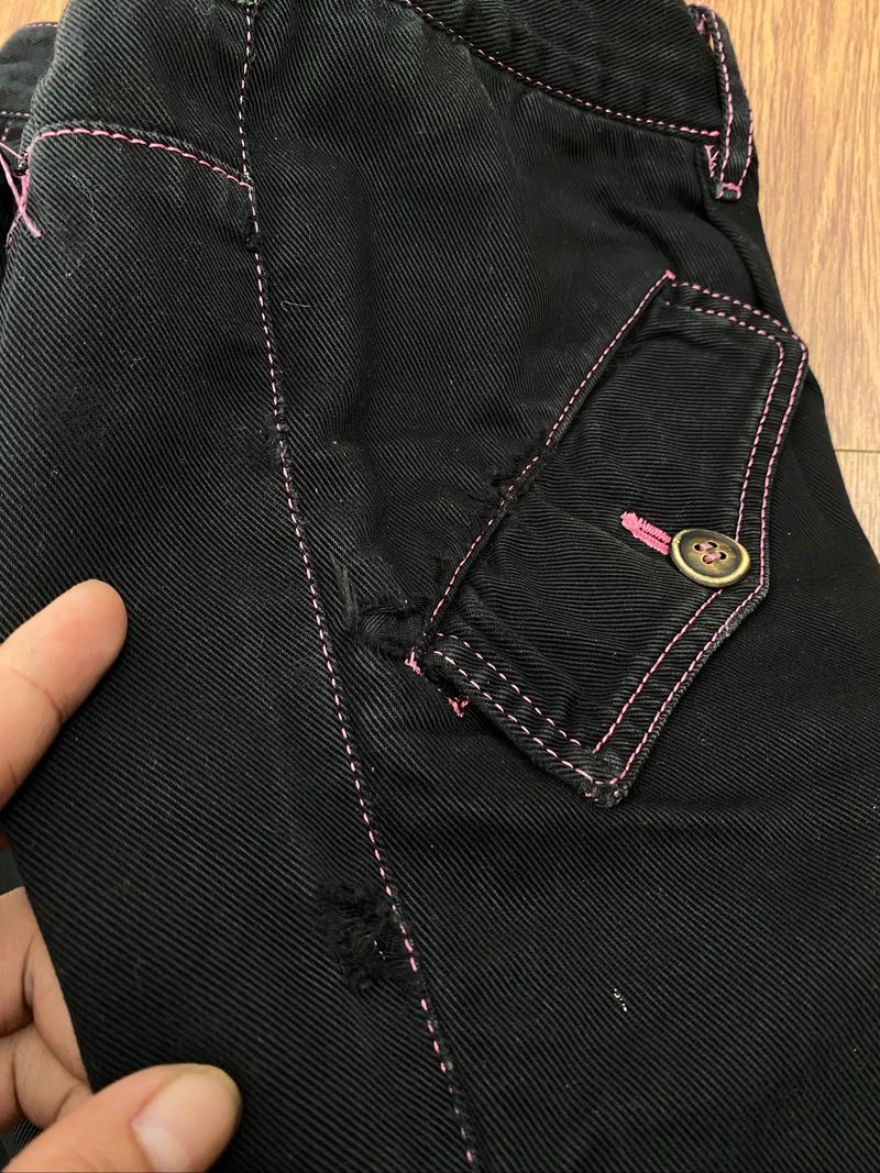 Comme des garcons homme contras stitching pants, foto 5