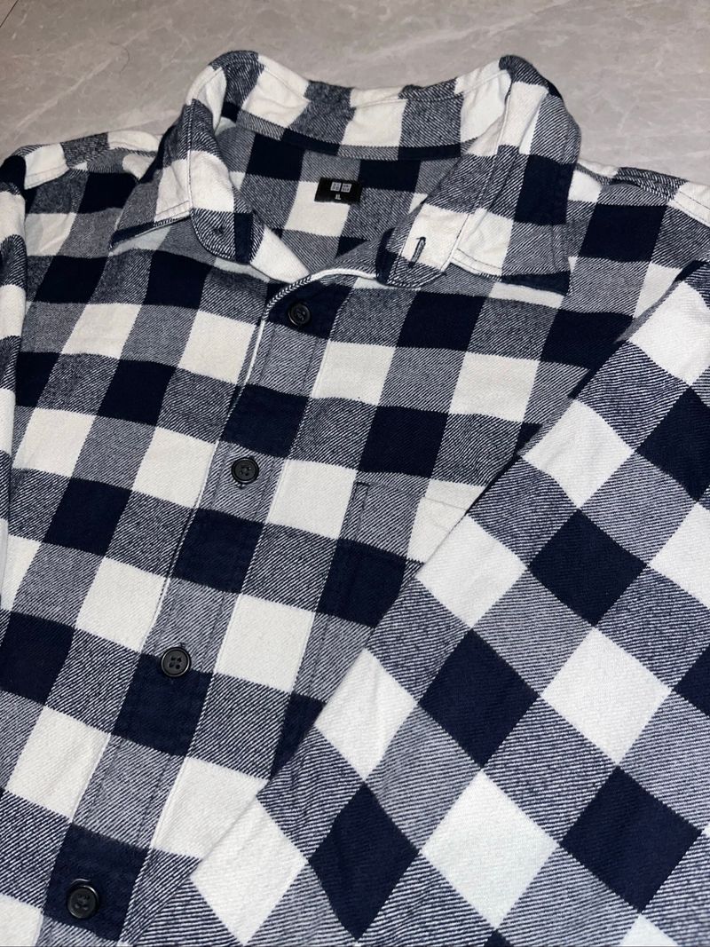 UNIQLO Flannel Kotak, foto 3