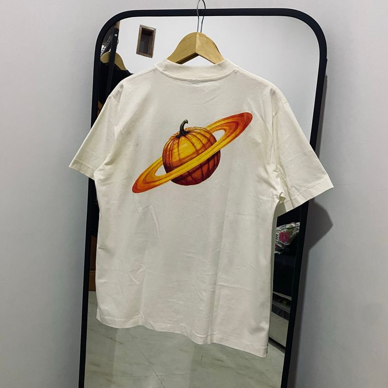 Kaos Smashing Pumpkins Band Tee Double Side Putih, foto 2