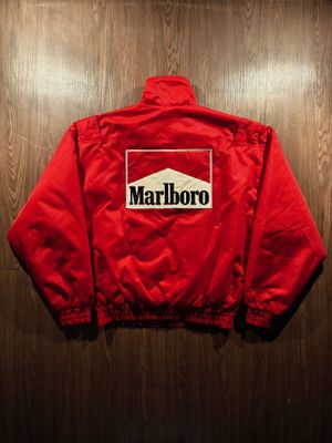 Vintage Marlboro World Champion Big Logo Embroidered Bomber