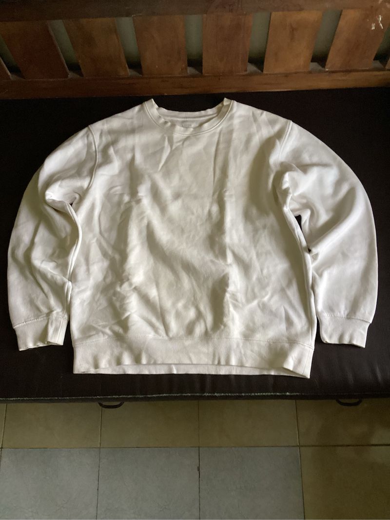 Sweatshirt Crewneck G1ord4n0 white basic, foto 2