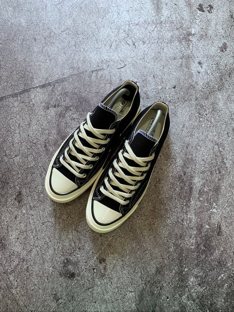Converse Chuck 70s Low Black White, foto 3