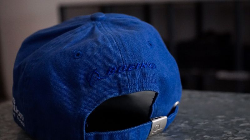 Vintage Y2K Hat Pria white blue, foto 6
