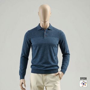 Kaos Polo Shirt CROCODILE Polo Shirt Longsleeve