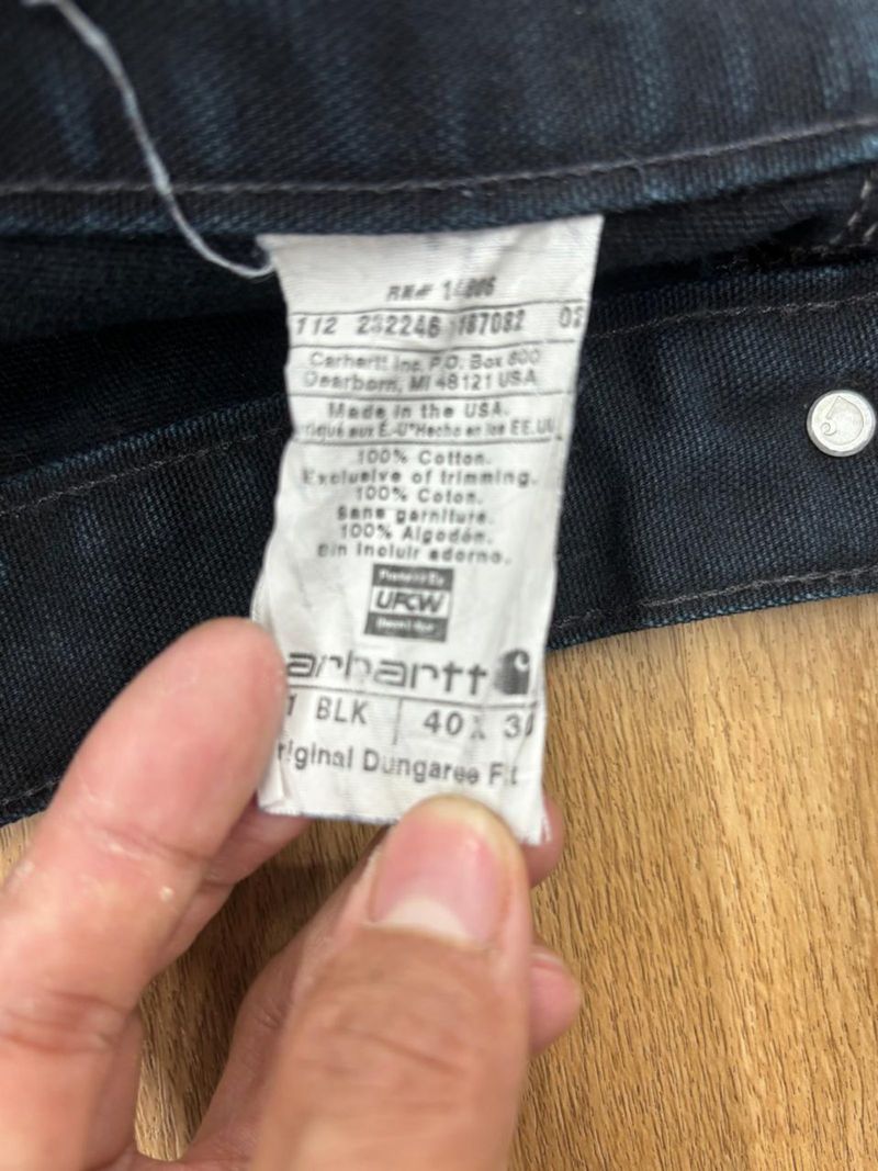 Celana Carhartt carpenter, foto 4