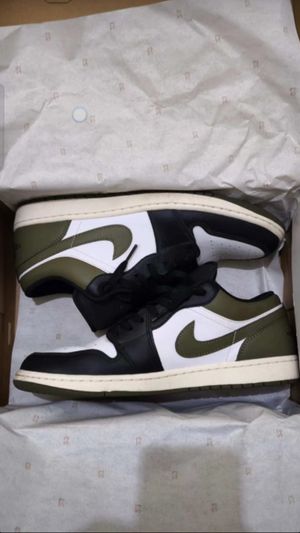 Nike AJ1 Low Medium Olive