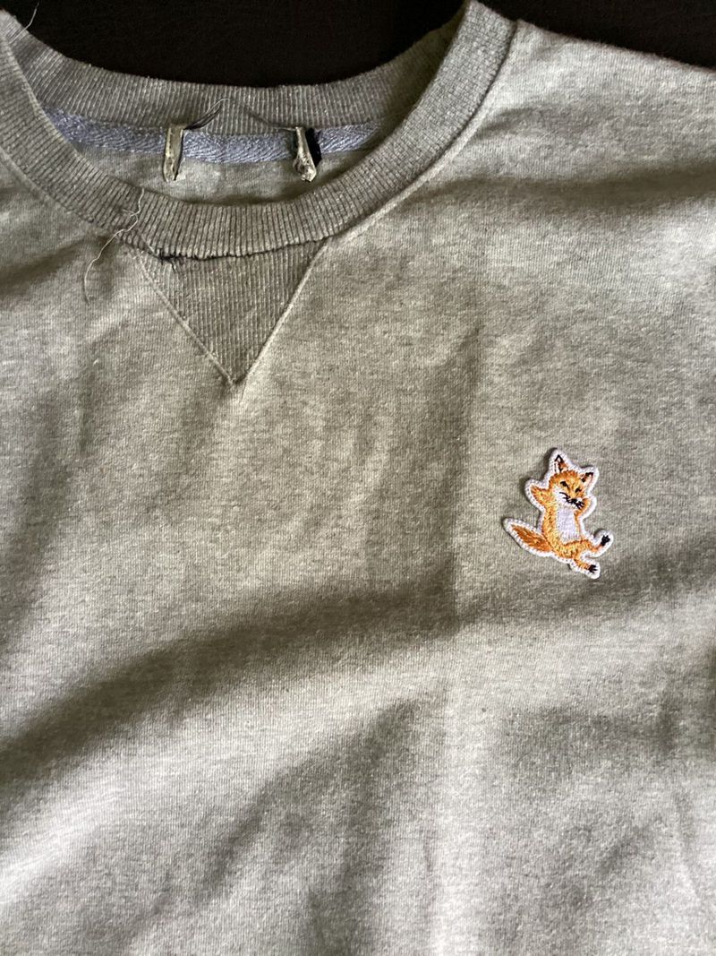 Sweatshirt Crewneck m4ison K1tsun3 basic, foto 3