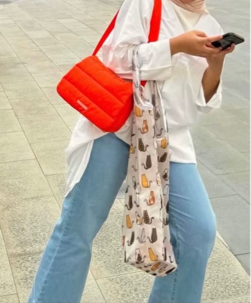 BTV ORI - Poofy Bag Orange, foto 2