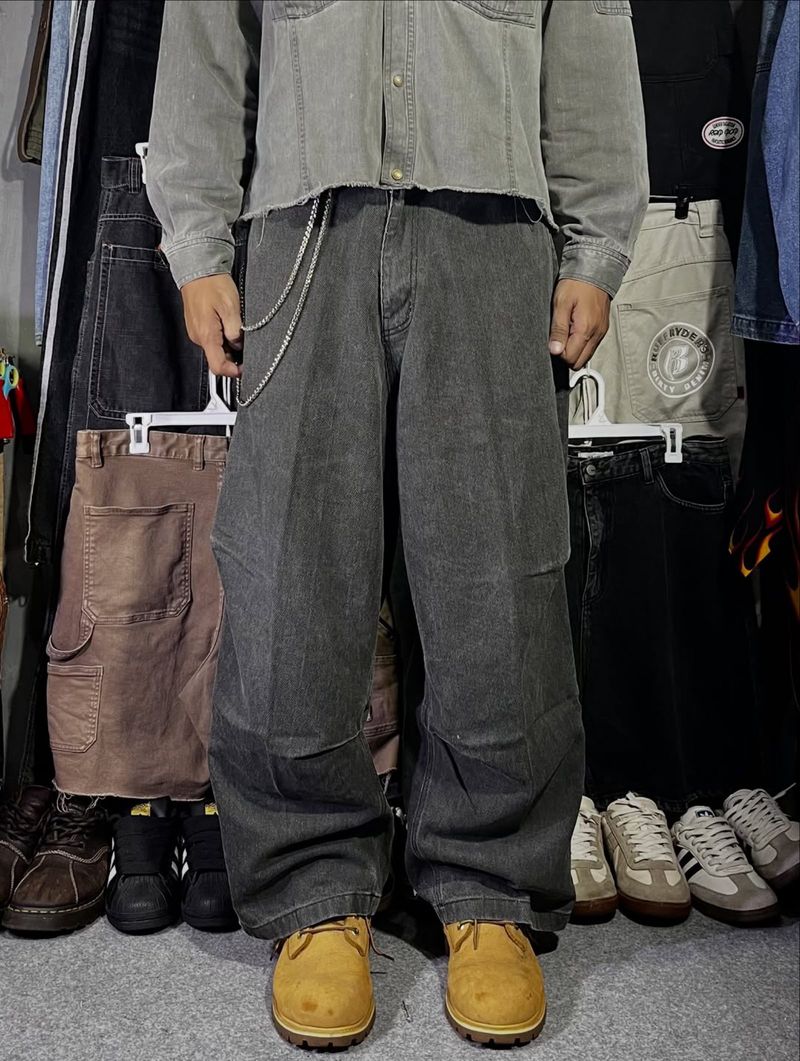 Celana baggy jeans, foto 3