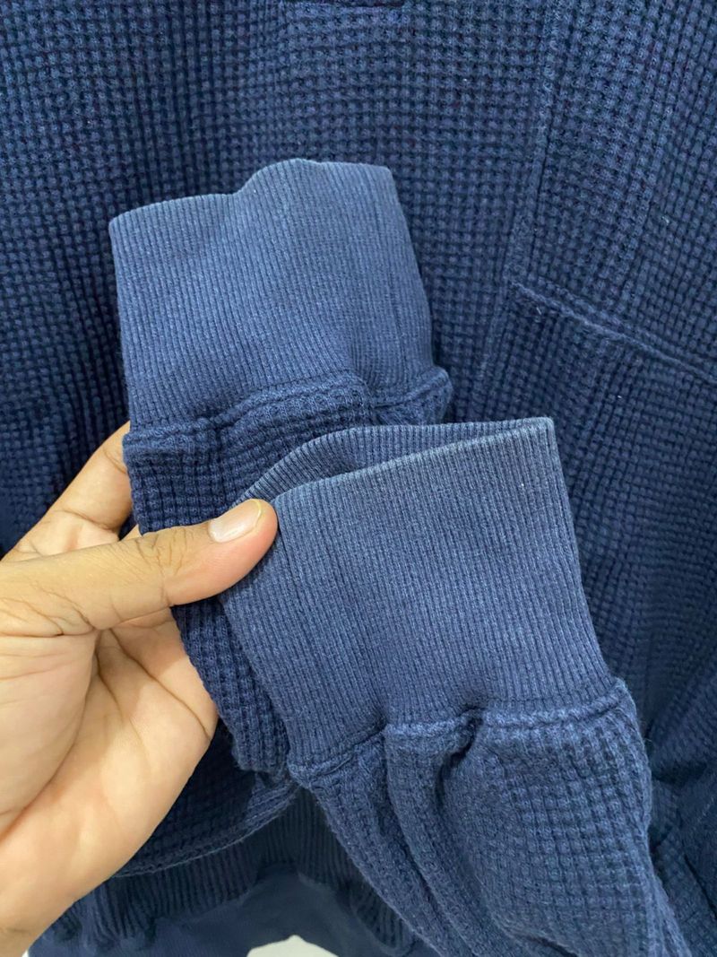 Thisisneverthat knitwear navy blue, foto 8