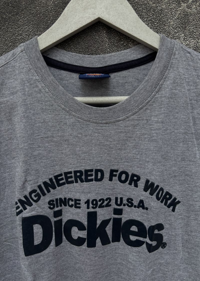 T-Shirt Dickies Engineered For Work Light Grey Style, foto 3