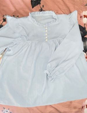 blouse baby blue