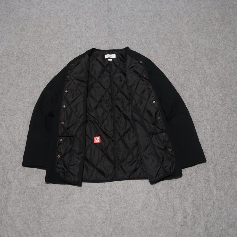 Collarless Quilted Jacket by Dinkel, foto 8
