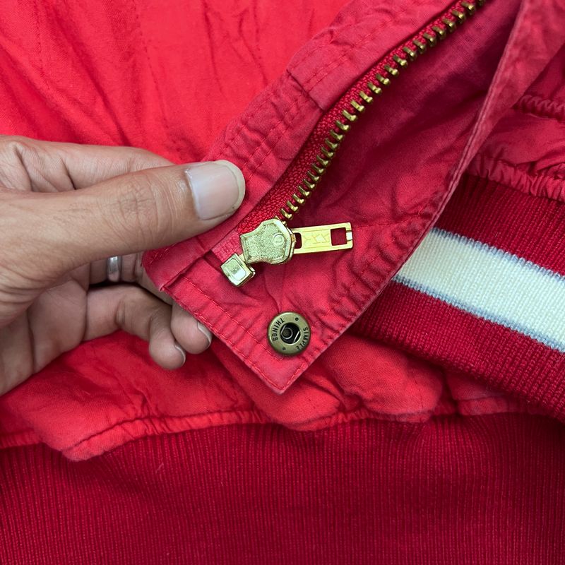 Vintage Casual Bomber jacket Pria red, foto 6