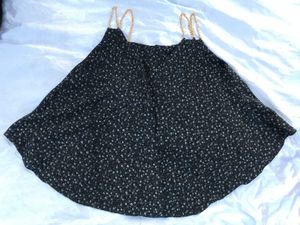 Vintage Y2K Summer dress Wanita black