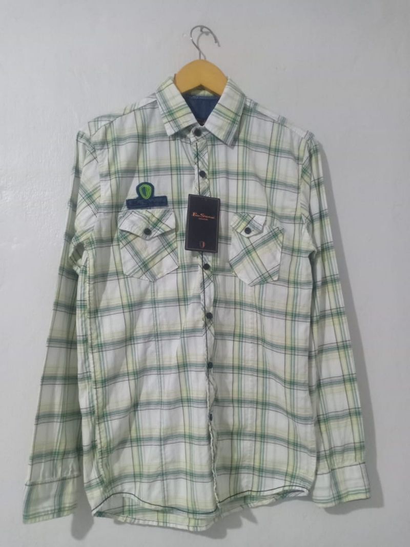 Kemeja Ben Sherman Size M Slim, foto 2
