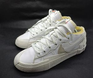 Nike Vintage Streetwear Sneakers Pria white gray