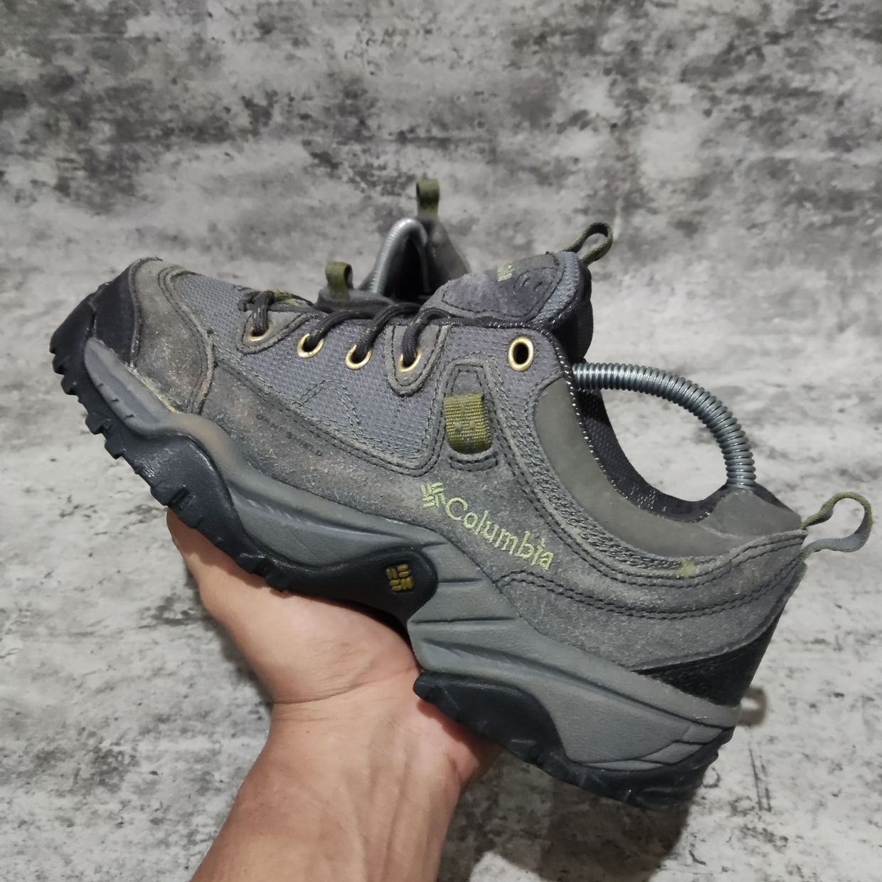 Columbia Casual Ankle boots Pria gray, foto 3