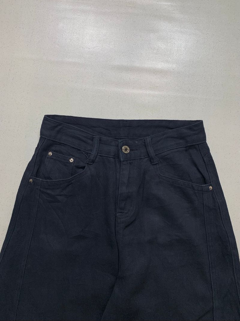 Black Barrel Pants Pecah Pola, foto 7