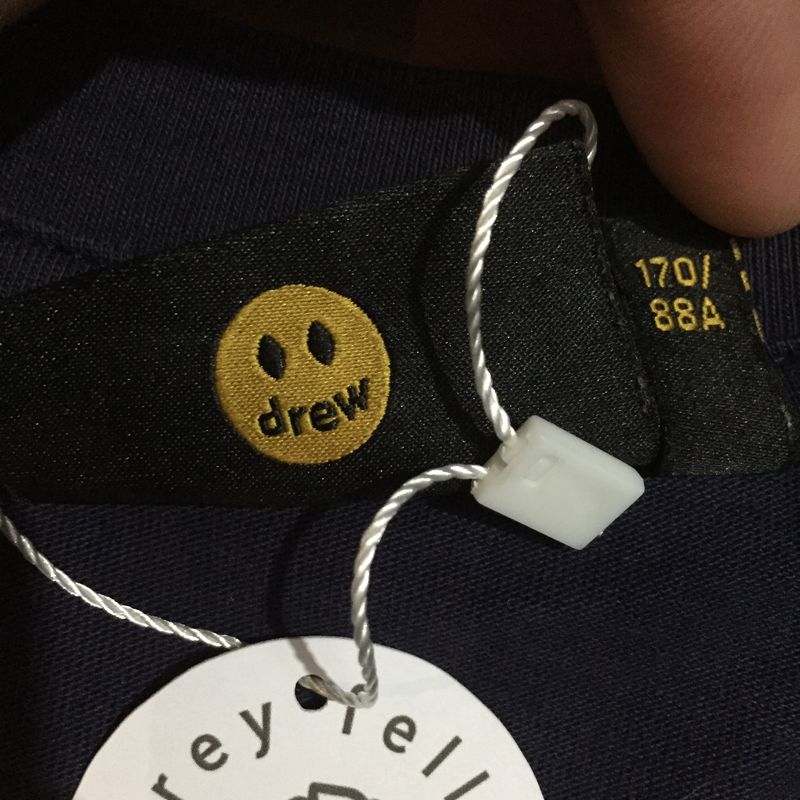 Drew House Logo Tee Blue Navy, foto 4