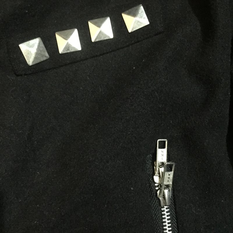 Y2K Hell Cat Punks Double Collar Zipper Jacket, foto 4