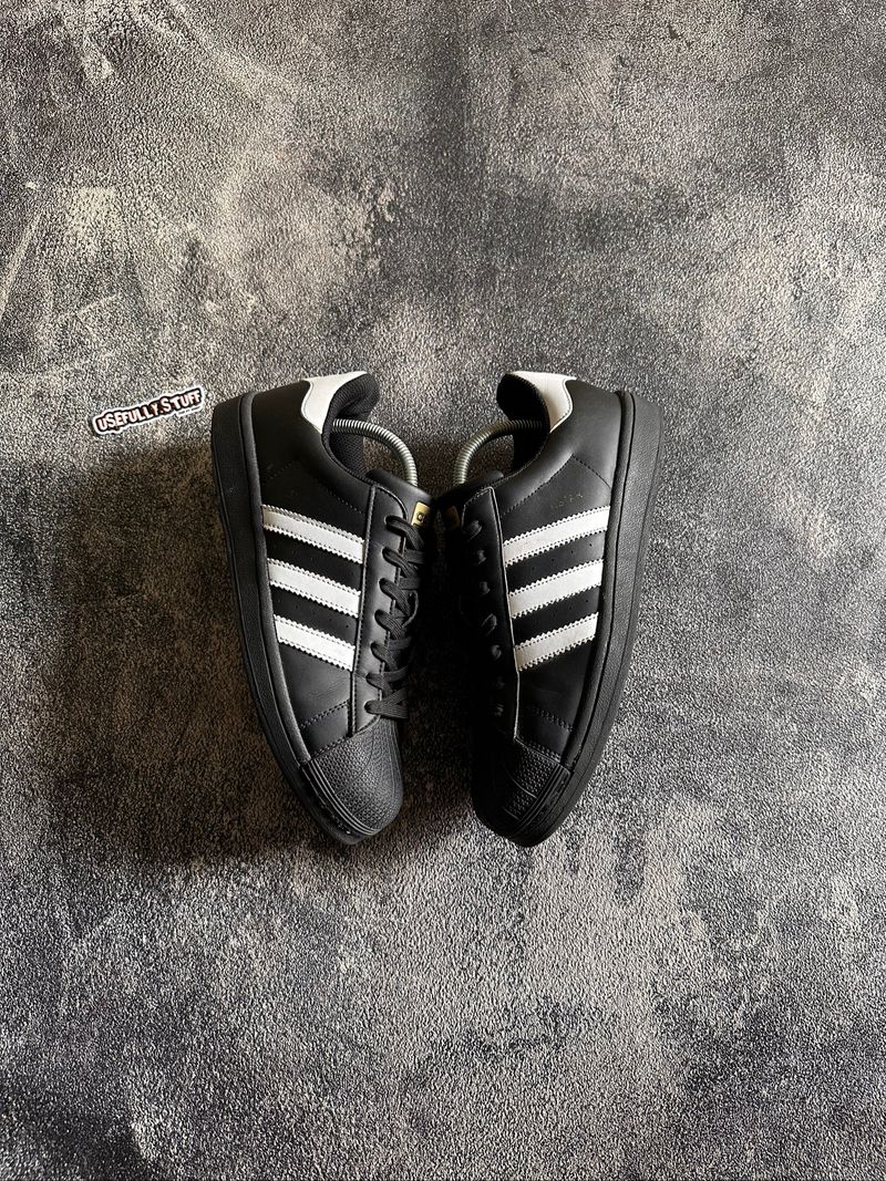 Adidas superstar black white, foto 3
