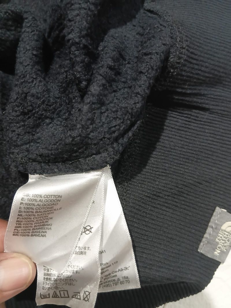 Hoodie the north face lengan pendek, foto 5