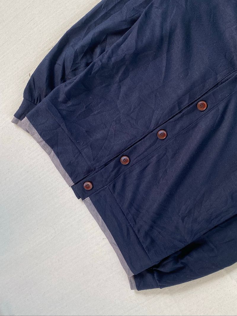 Cardigan Basic Navy, foto 3