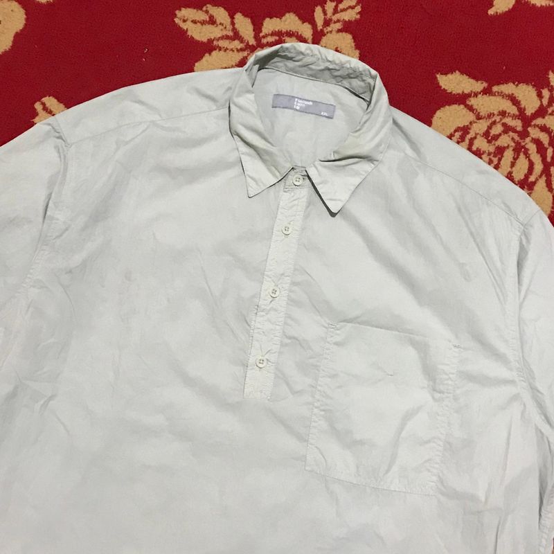Halfzip Nylon Shirt 8Seconds Gray, foto 3