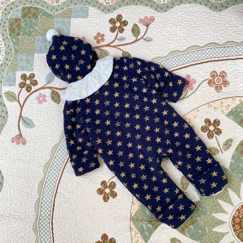 Winter jumpsuit anak Alfonso navy cakep, foto 8