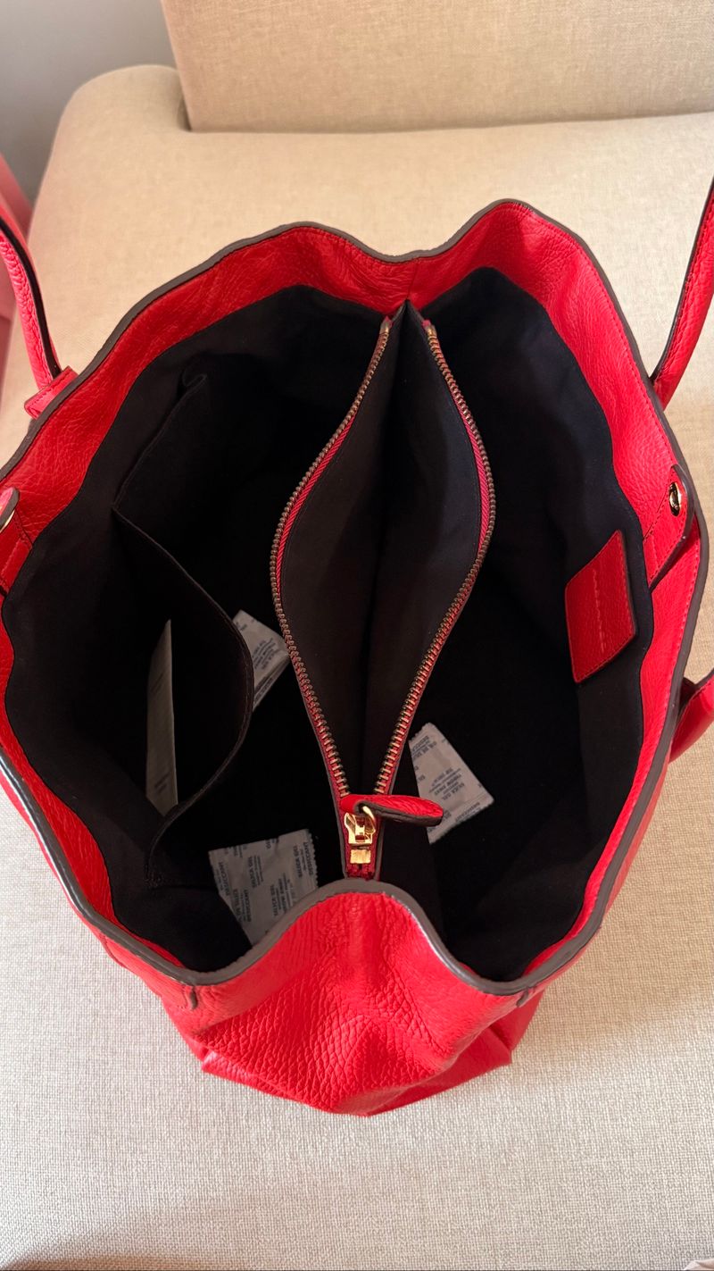 RABEANCO - TOTE HANDBAG - RED, foto 5