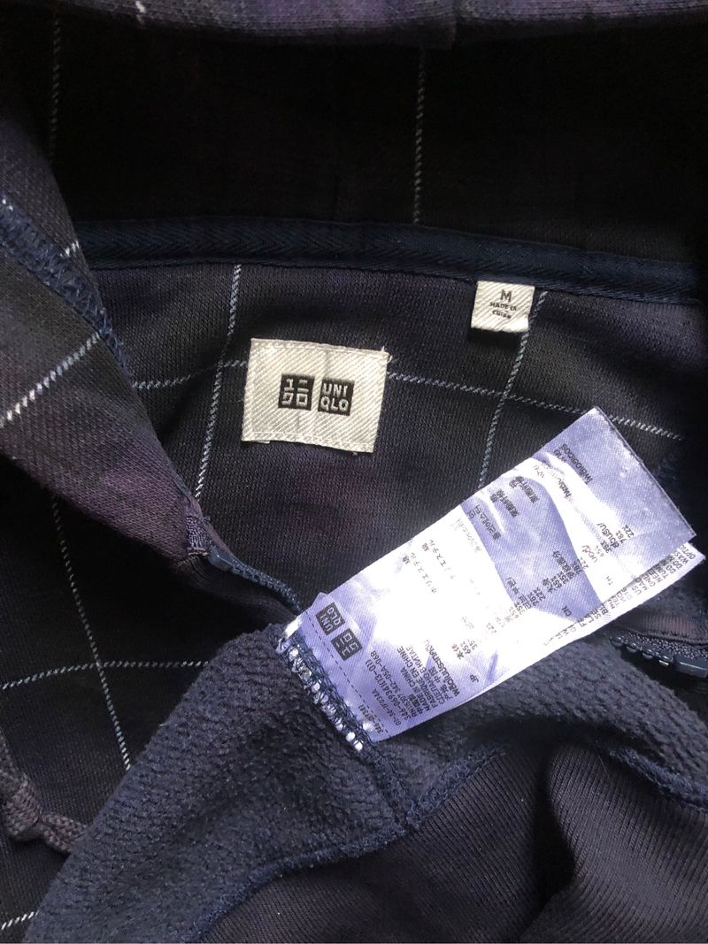 hoodie zip by uniqlo, foto 3
