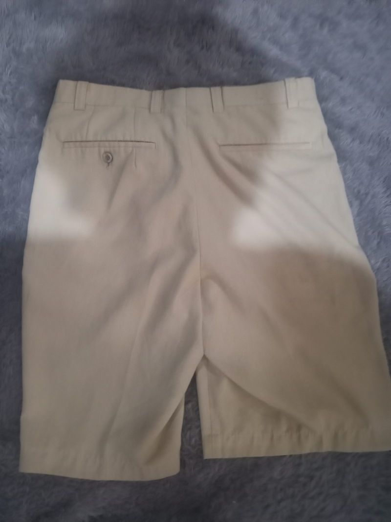 short chino cream pants, foto 3