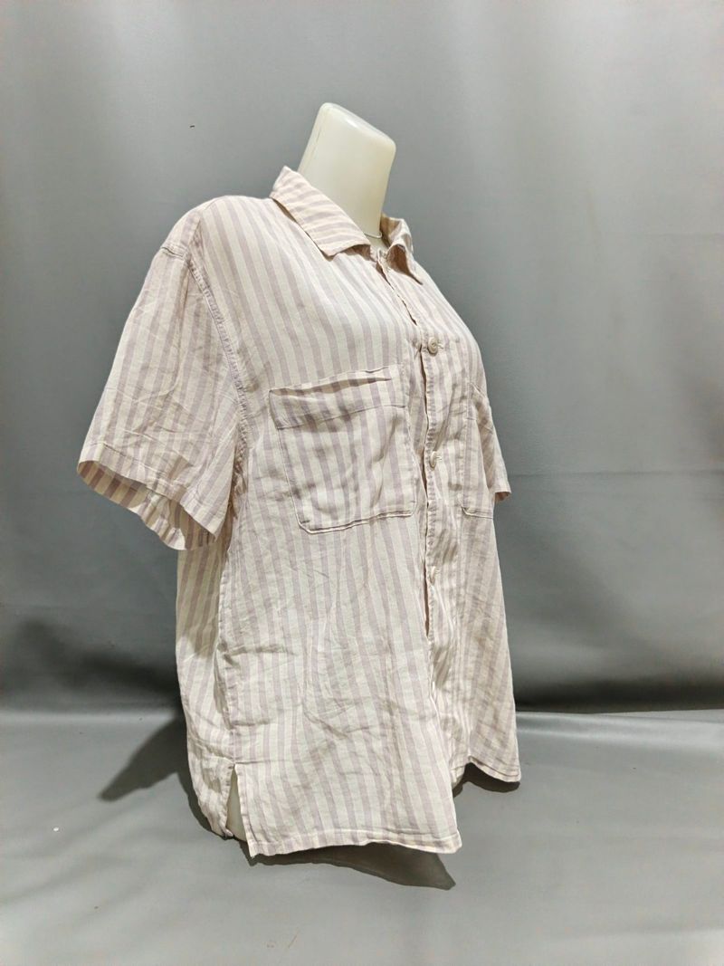 Kemeja uniqlo salur, foto 3