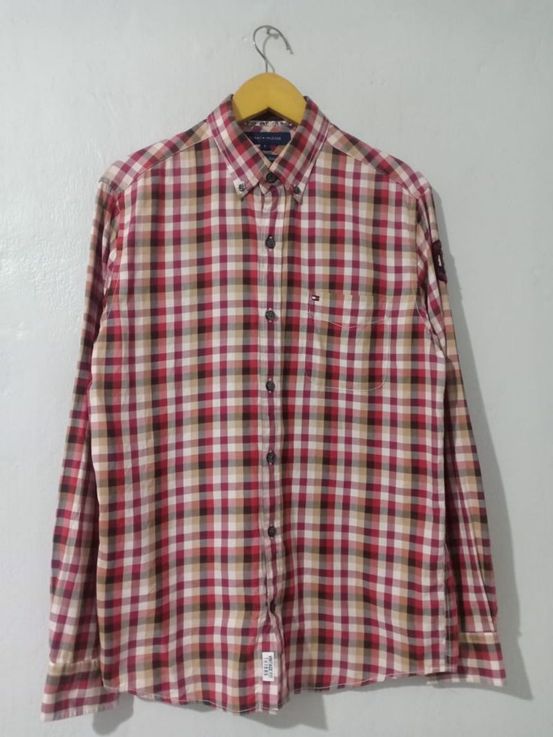 Kemeja Tommy Hilfiger Size L, foto 2