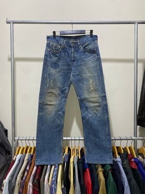 Domingo Japan Cut & Paste Denim Pants
