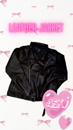 leather jacket black 001