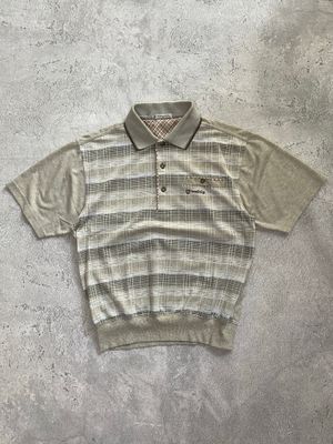 Zeal Zip Polo Shirt Short Sleeve Half Botton Rajut Linen