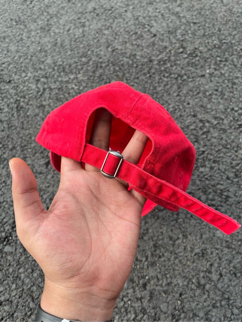 Vintage Hat Pria red, foto 4