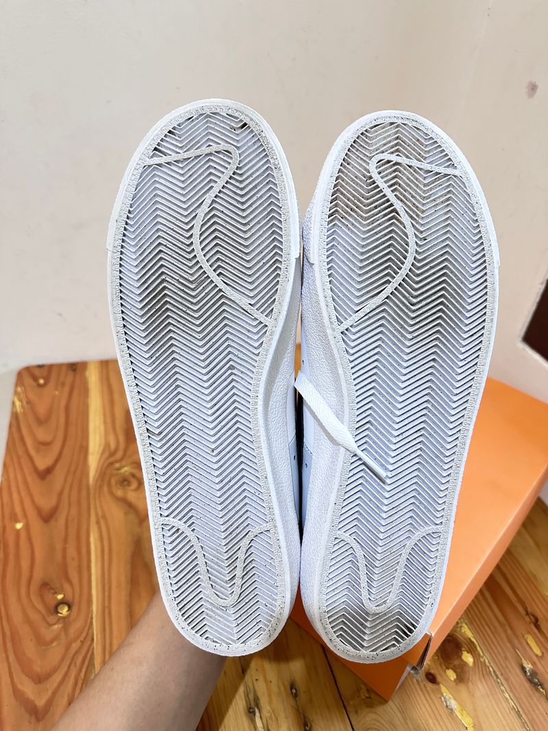 Nike Casual Sneakers Pria white gray, foto 7