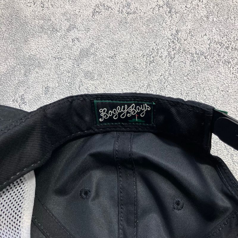 Bogey boys ‘Ben 🌹’ black cotton caps, foto 5