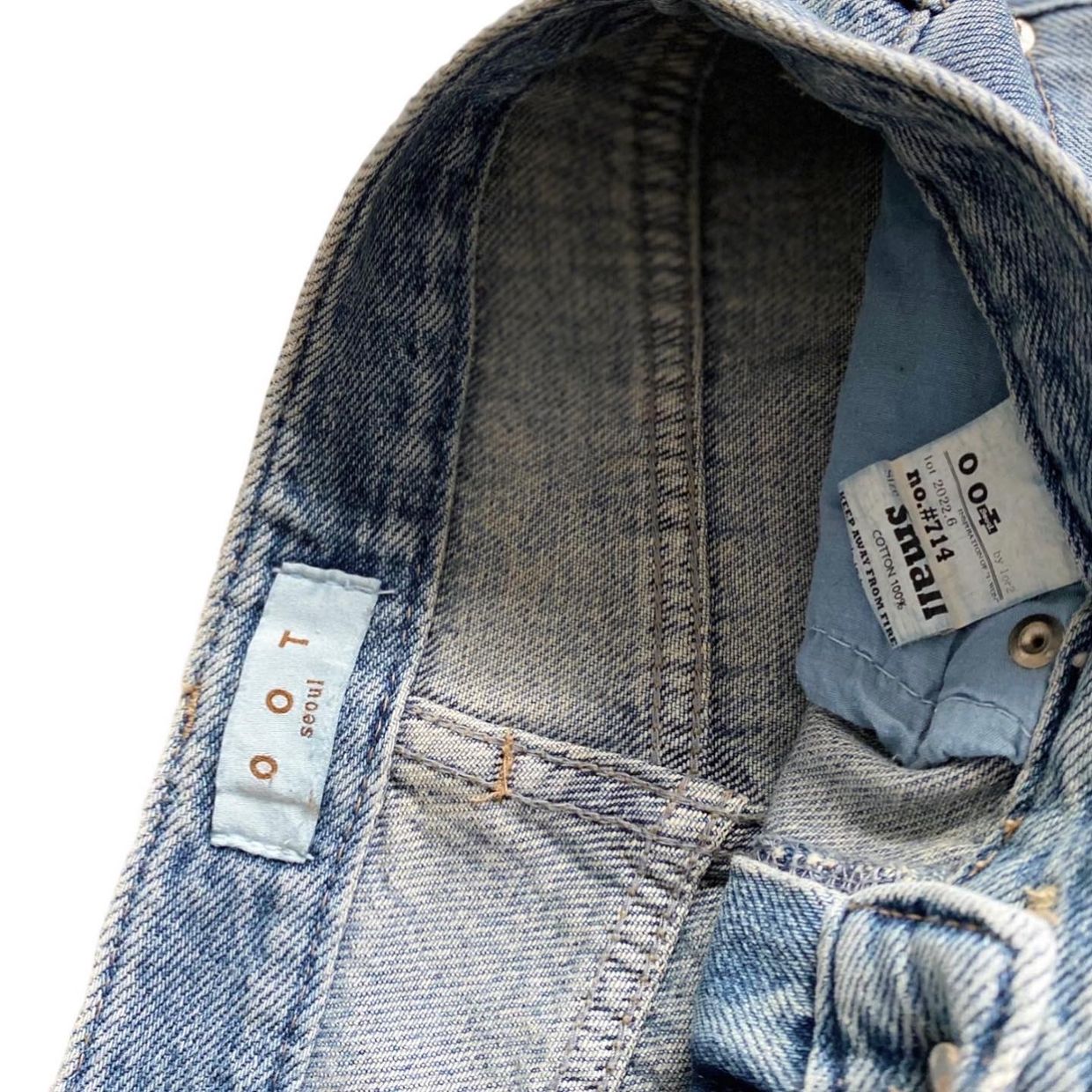 Y2K Casual Jeans Pria blue, foto 3