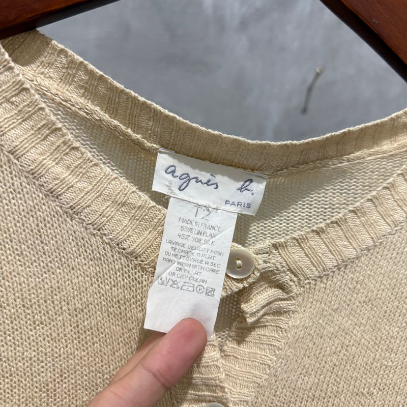 Vintage 90s Agnes B Cardigan, foto 4