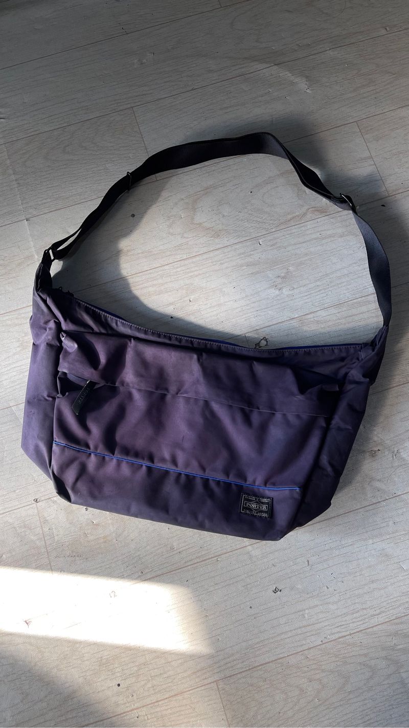 Vintage porter waistbag, foto 2