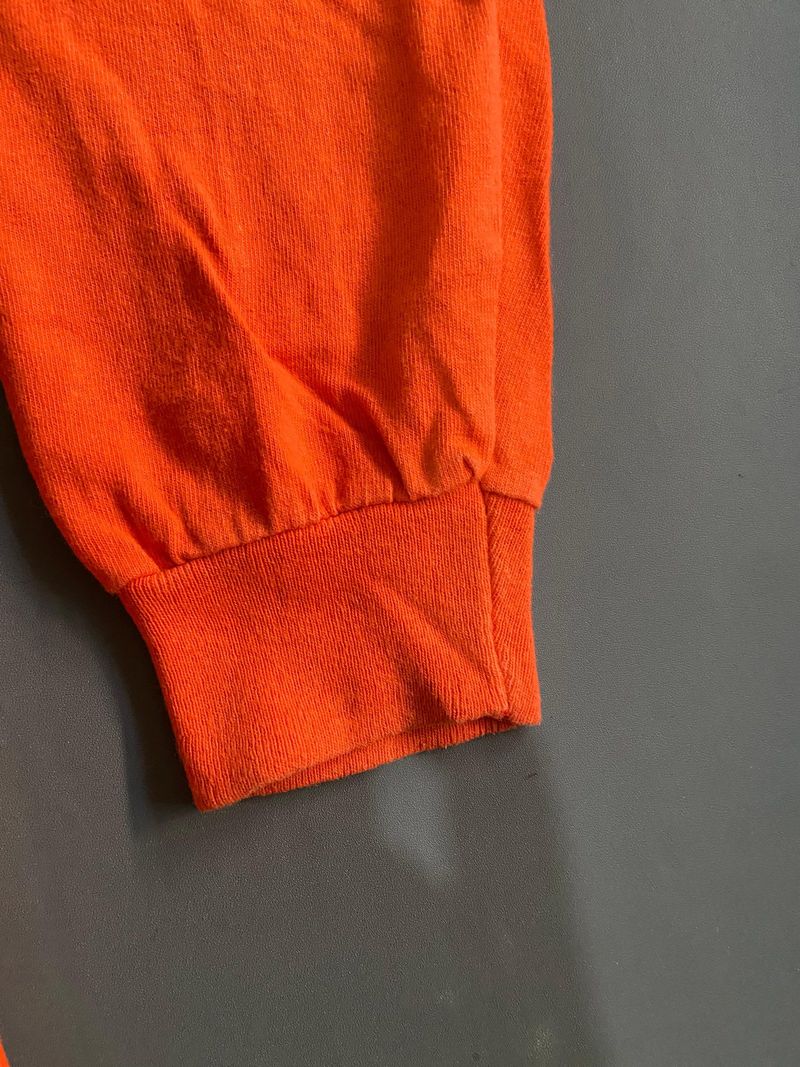Gildan long sleeve y2k orange, foto 5