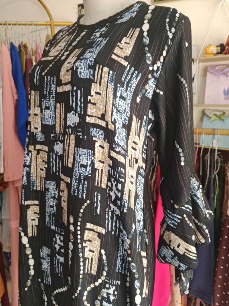 Gamis satin silk, foto 2