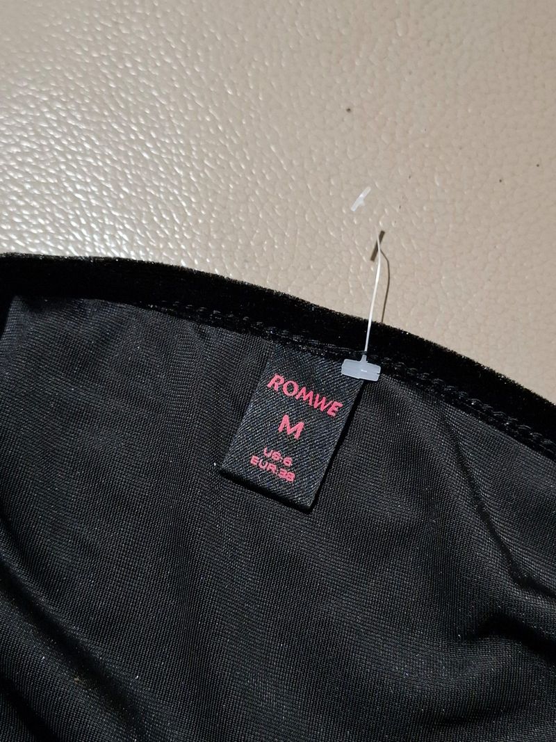 Lace Trim Velvet CamiTop, foto 5