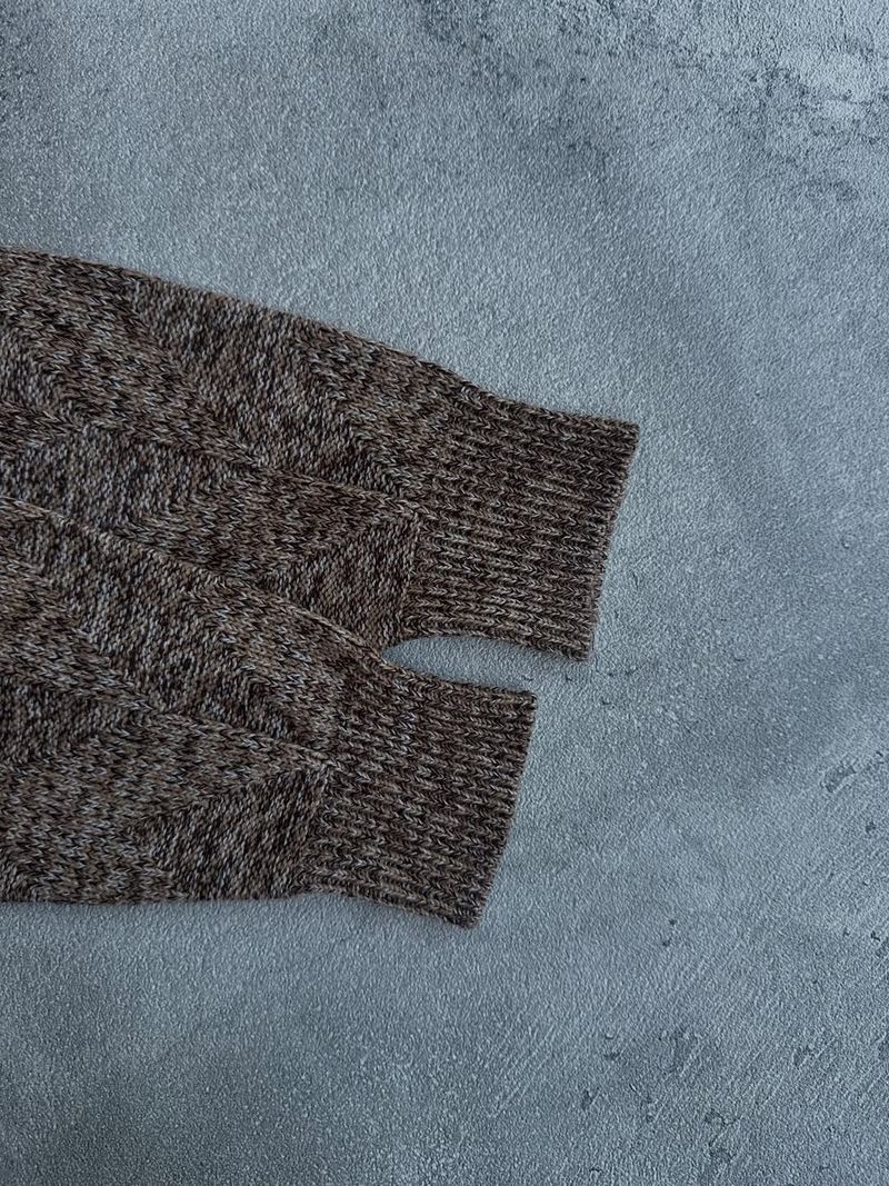 Unbrand knitwear basic gradient textured sweater, foto 4